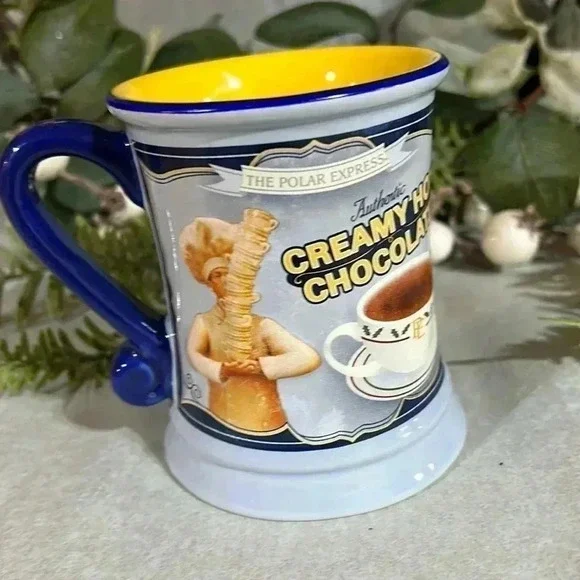 Polar Express Creamy Hot Chocolate Mug Cup - Picture 2 of 9